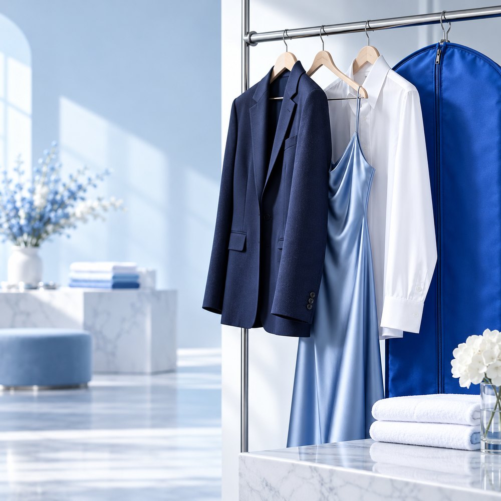 Professional dry cleaning process