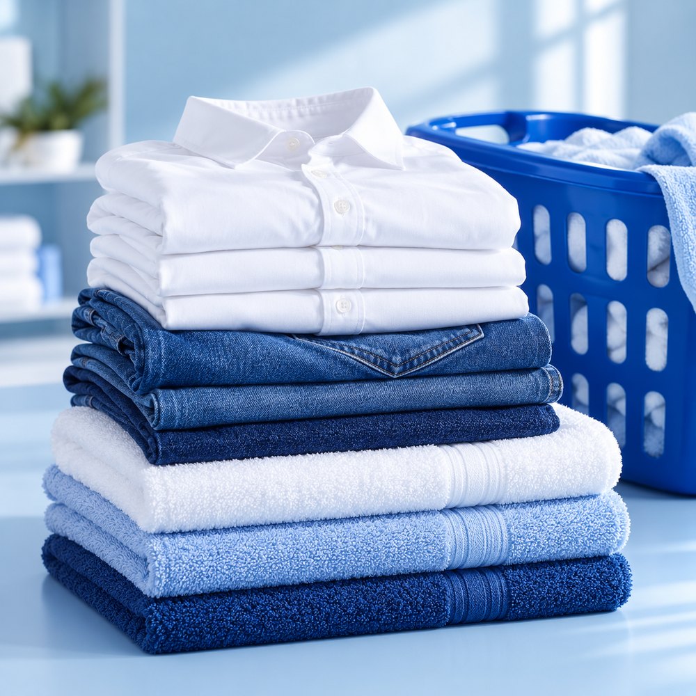 Laundry wash and fold process